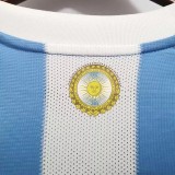2010 Argentina Home Retro Soccer Jersey