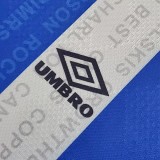 1994-1996 Man Utd Third Blue Retro Soccer Jersey