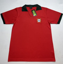 1972 Portugal Home Retro Soccer Jersey