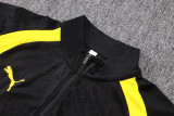 26-27 Dortmund High Quality Half Pull Tracksuit