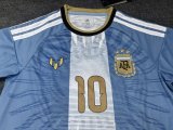 26-27 Argentina Messi Farewell Match Signature Version Fans Soccer Jersey