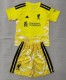 26-27 LIV Yellow Goalkeeper Kids Soccer Jersey