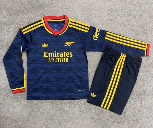 26-27 ARS Away Long Sleeve Kids Soccer Jersey (With 2 Star)*两颗星