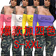 Crop Top Shirt Long Sleeve Summer Beach T-shirt CHY-1026
