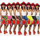 Fashion Tassels Denim Women Straight Shorts SH-3553