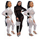 Perspective Sexy Lace Nightclub Two Pieces Suits YF-9583