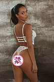 Sexy Eyelash Lace Hollow Out 2pcs Lingerie Set YQ-417