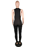 Sexy Hollow Out Sleeveless Tight Jumpsuit MK-2010