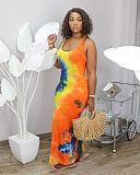 Wrapped In Tie Dye Dress HGL-1352