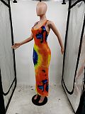 Wrapped In Tie Dye Dress HGL-1352