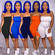 Sleeveless Off Shoulder Slim sexy women's Capris Pants Rompers AL-178