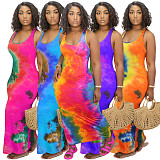 Wrapped In Tie Dye Dress HGL-1352