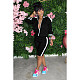 Hot Sales Long Sleeve Jacket and Shorts Sport Two-piece Set IV-8088
