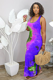 Wrapped In Tie Dye Dress HGL-1352
