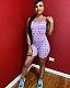 Dollar Full Printed Sling Slimmer Girl Romper RS-8016