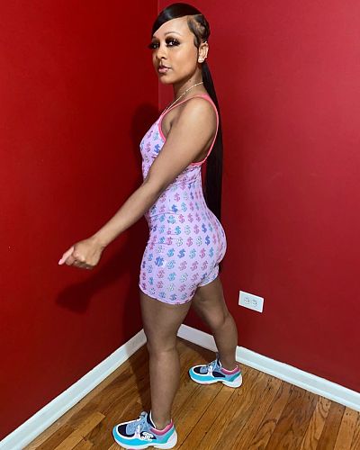Dollar Full Printed Sling Slimmer Girl Romper RS-8016