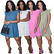 100% Cotton Sleeveless Round Neck Agaric Fringed Cake Skirt AIL-108