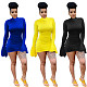 Sexy Flared Long Sleeves Club Mini Dress LSL-6314