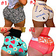 Dollar Printed Slim Low Waist Women Shorts LUO-3089