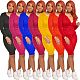 Fashionable Hooded Zipper Jackets Leggings Two pieces Set XMY-9253