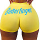 Sexy Women's Tight Graphic Print Yoga Shorts SHD-9311