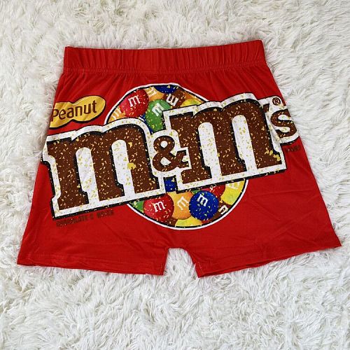 Chocolate Candies Printed Low-rise Tight Yoga Shorts SHD-9303