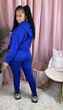 Autumn Solid Color Hoodie Sweatpants Two-piece Set AIL-116