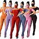 Stylish Article Pit Off-shoulder Stacked Pleated Jumpsuit With Mask LA-3212
