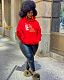 Urban Casual Monogram Loose-fitting Hoodie JLY-005