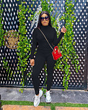 Women's Solid Color Skinny Lift Hip Collect Waist Jumpsuit WSM-5192