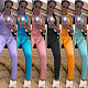 Sexy Solid Color Pit Strip Sleeveless Front Zipper Jumpsuit OSM-4212