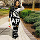 Trend Halloween Full-length Position-print Dress ABL-6610