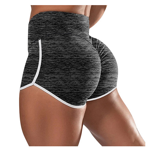 Amazon Hot Sale High Waist Women Gymwear Sport Shorts RS-2003