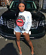 Casual Cartoon Printed Round Neck Long Sleeve Blouse QZX-6163