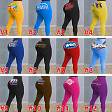 Snickers Candy Snack Printed Skinny Yoga Pants SHD-9442
