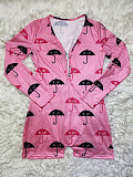 Hot Sales Patterned Long Sleeve Middle Waist Onesies SHD-9330