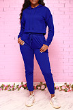 Hoodie Short Tops Long Pants Sexy Gym Female Tracksuits AIL-131