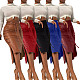 Solid High Waist Split Sheath Wrap PU Leather Skirts LSL-6347