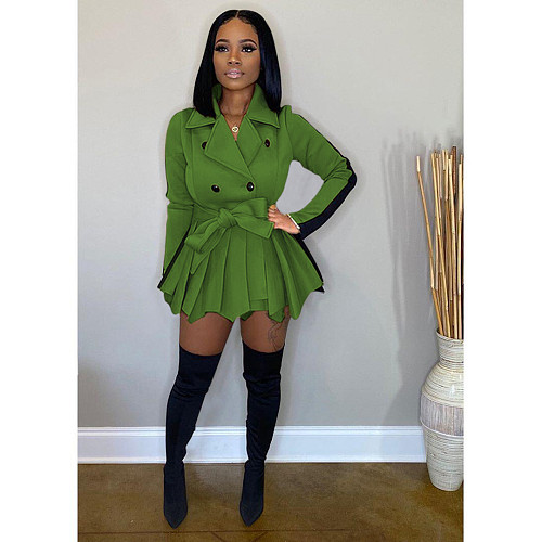 Hot Style Women Solid-color Long-sleeved Thickened Coat SFY-182