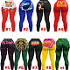 Woman Cute Print Booty Push Up Fitness Mid Waist Leggings SHD-9455