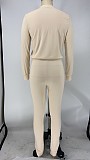 Women Long Sleeve T Shirt Top Leggings Pants Two Piece Set XMY-9274