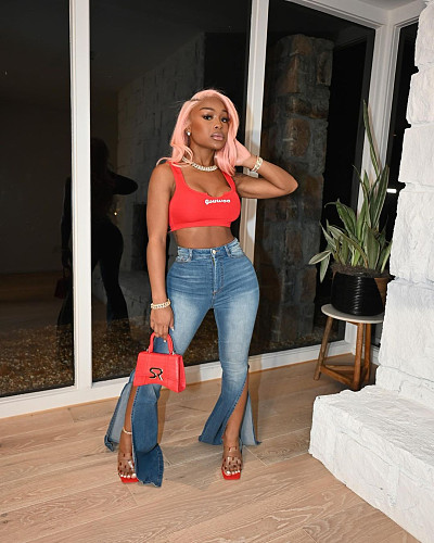 Torn To Pieces Denim Bottoms LA-3247