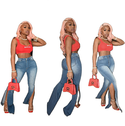 Torn To Pieces Denim Bottoms LA-3247