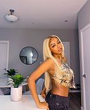 Sexy Womens Backless Snake Print Cropped Clubwear Tank Tops HMS-5431