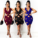 Solid Color Hollow-out Skinny Asymmetrical Sleeveless Dress RS-9041