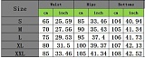 Solid Color High Elastic Perspective Push Up Skinny Pants TE-4234