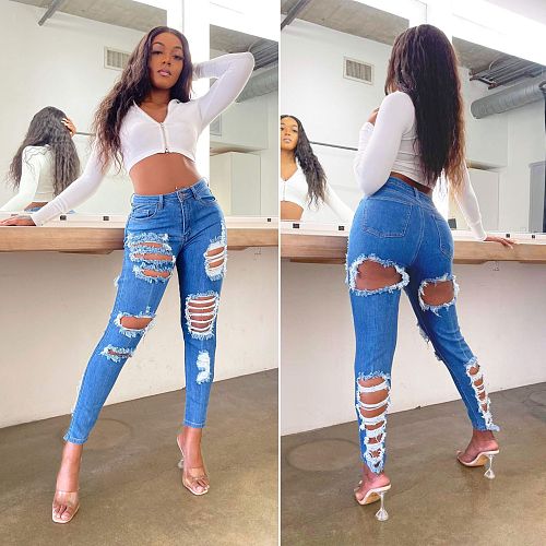 Cupcake Denim Bottoms LX-6886