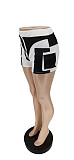 Summer Women Patchwork Beachwear Sheath Elastic Shorts WSY-5822