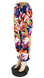 Women Camo Cargo High Waist Hip Hop Trousers Pants WSY-5862
