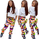 Women Camo Cargo High Waist Hip Hop Trousers Pants WSY-5862